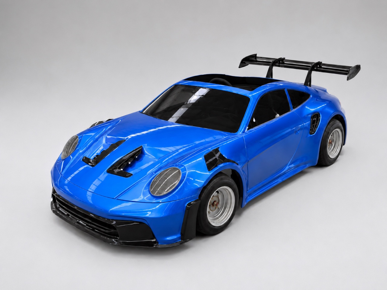 Blue AXERO GT3 adult performance electric drift kart
